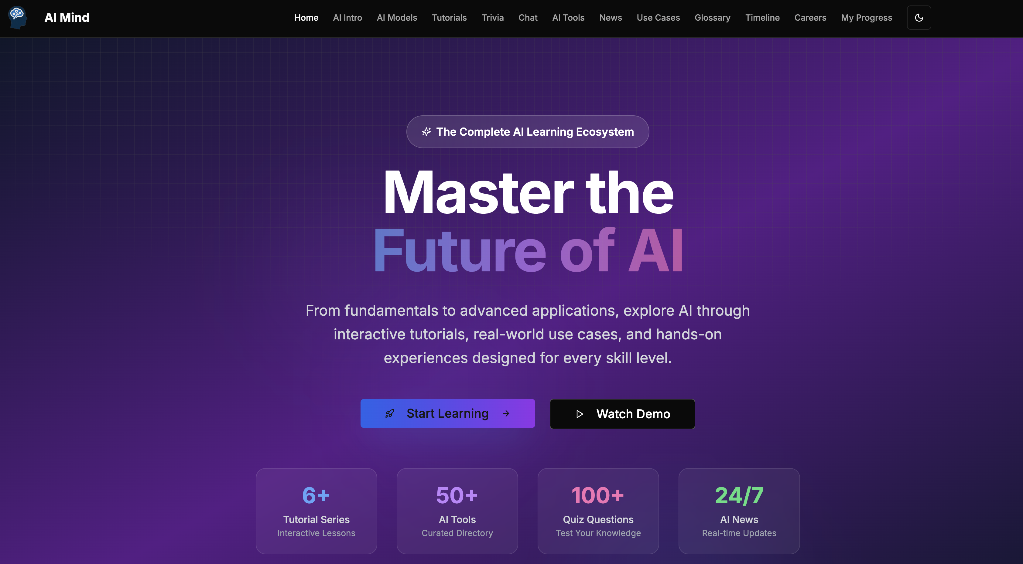 Screenshot of AI-Mind.app